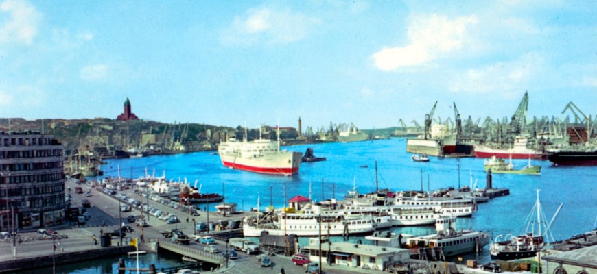Göteborgs hamn 1962