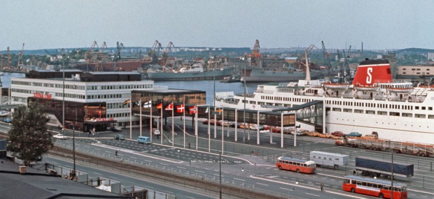 Danmarksterminalen 1972.