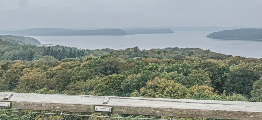 Utkiksplats över Rügen