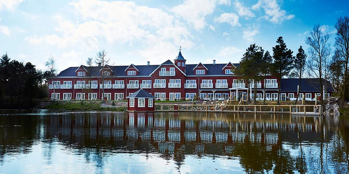 Hotel Fårup – en oas mitt i parken.