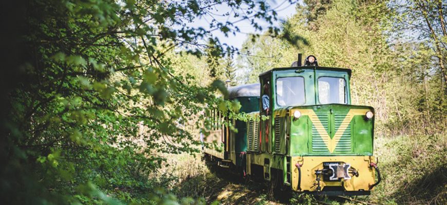 EŁK Narrow Gauge-tåget